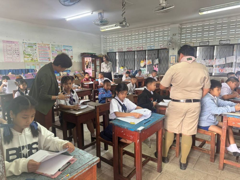 482016774_1081794813751457_8243464202384788592_n.jpg - โรงเรียนบ้านสันกำแพง ได้จัดสนามสอบประเมินความสามารถ การทดสอบความสามารถพื้นฐานระดับชาติ (National Test : NT) ระดับชั้นประถมศึกษาปีที่ 3 | https://bsk.ac.th/new